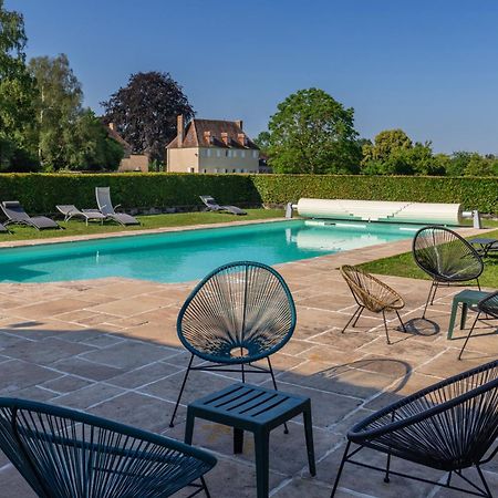 Villa Bagatelle Avec Jardin Et Piscine Chauffee Bieville-en-Auge Exterior foto