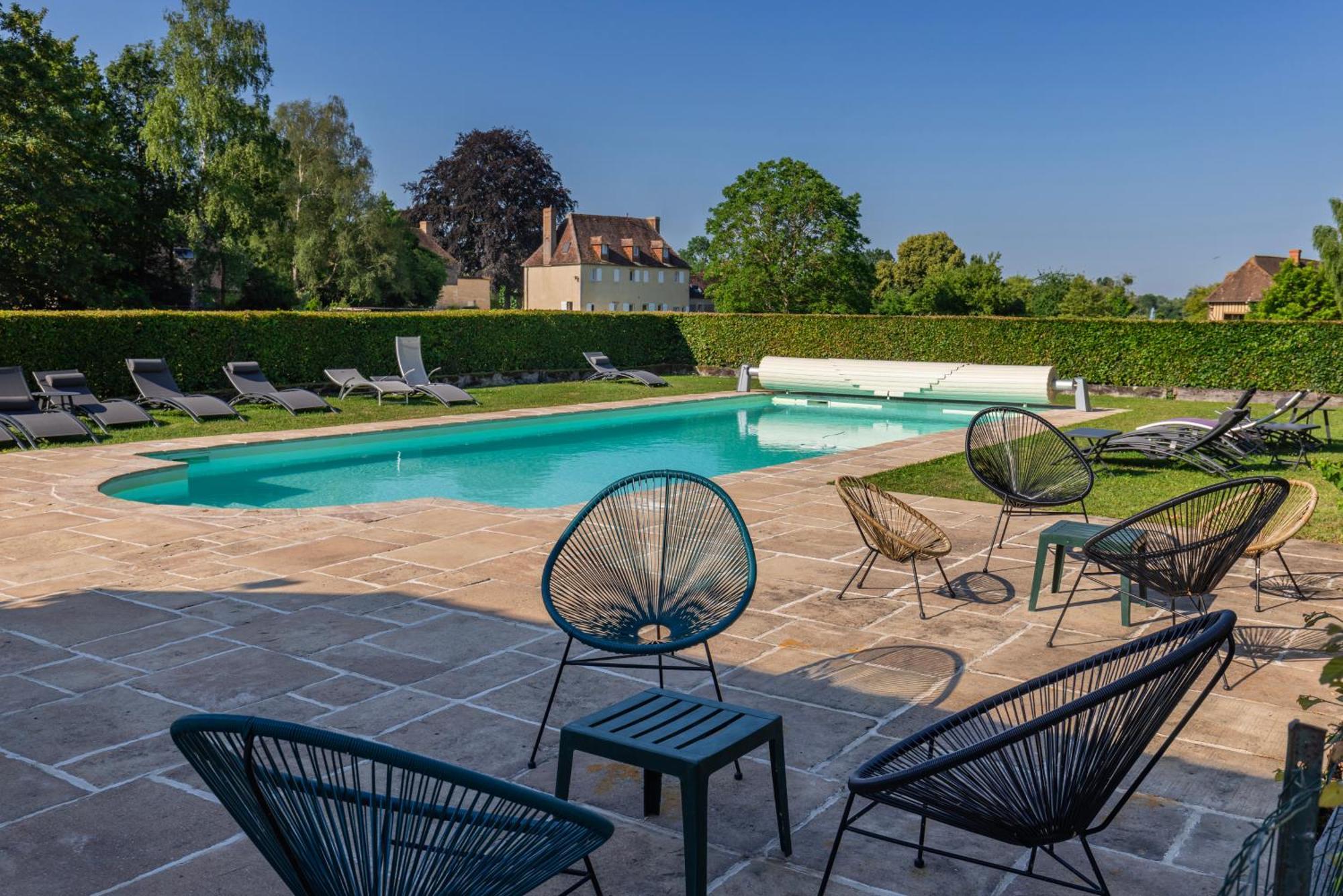 Villa Bagatelle Avec Jardin Et Piscine Chauffee Bieville-en-Auge Exterior foto
