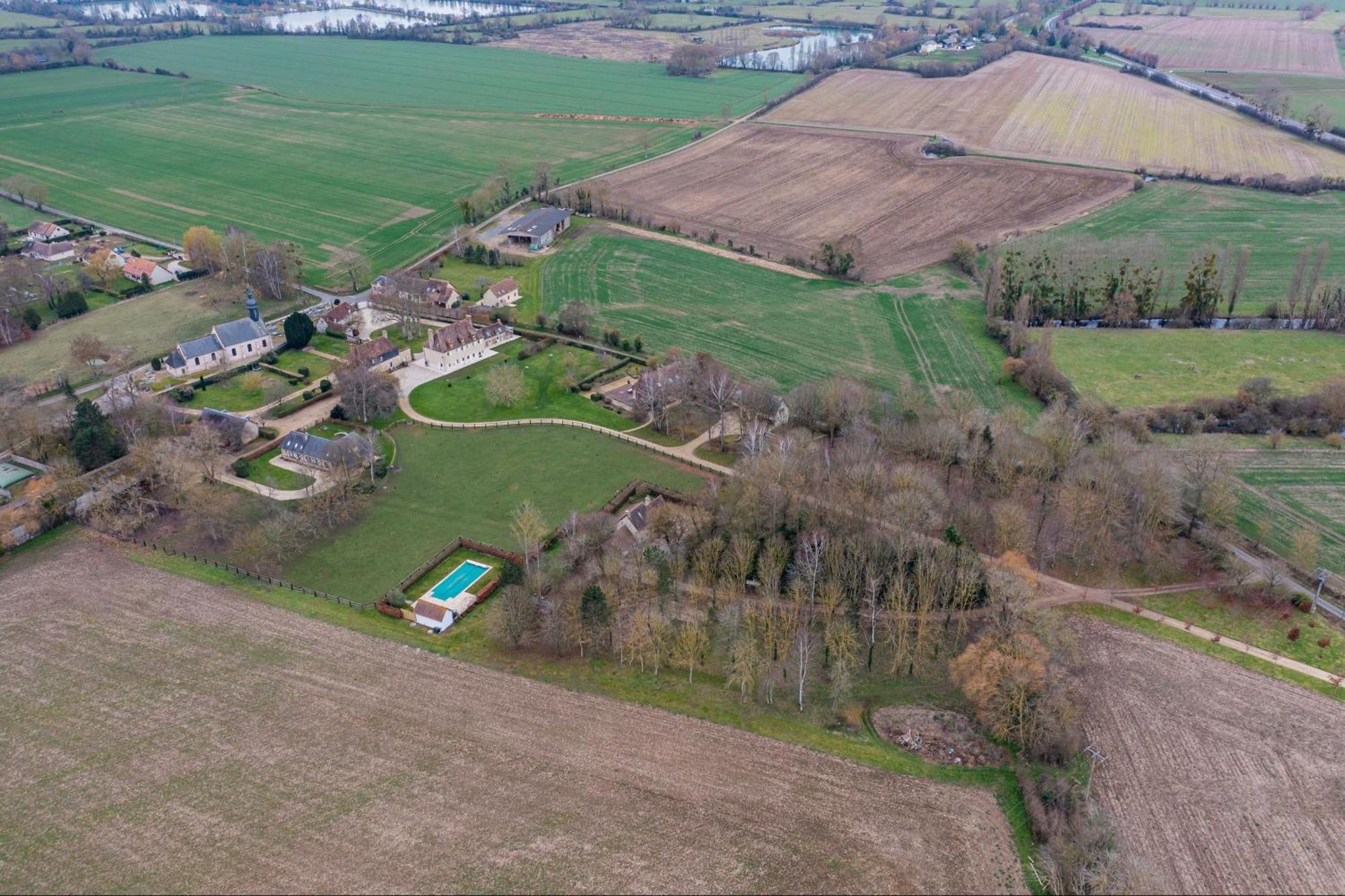 Villa Bagatelle Avec Jardin Et Piscine Chauffee Bieville-en-Auge Exterior foto